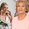Yolanda Russo, radiant complexion coach educates woman in 40's how to face massage