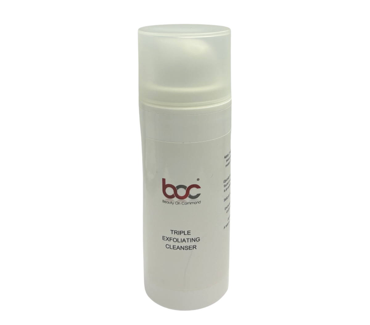 Triple Exfoliating Cleanser 3.3oz - Beauty On Command Skin Care